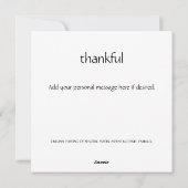 Cartes Pour Fêtes Annuelles Les arbres d'Aspen dans la forêt (Dos)