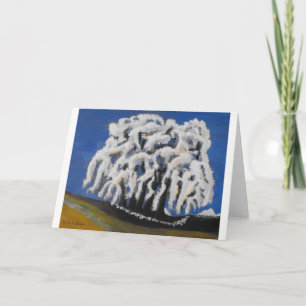 Cartes Pour Fêtes Annuelles Les arbres d'hiver