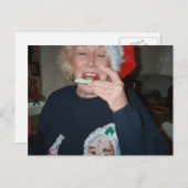 Cartes Pour Fêtes Annuelles Les biscuits de Père Noël (Devant / Derrière)