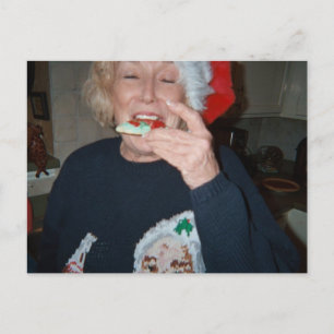 Cartes Pour Fêtes Annuelles Les biscuits de Père Noël