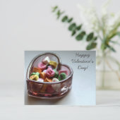 Cartes Pour Fêtes Annuelles Les bonbons de la Saint-Valentin (Debout devant)