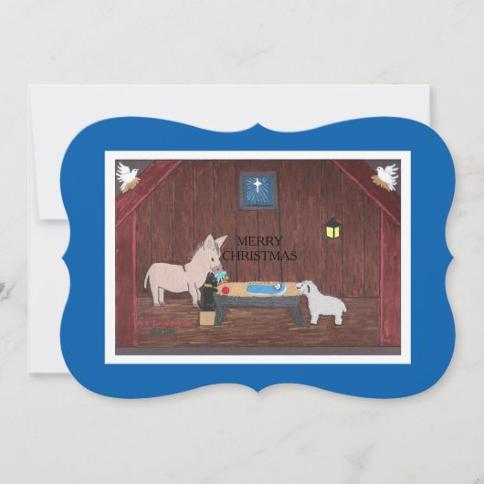 CARTES POUR FÊTES ANNUELLES LES CADEAUX (Devant)