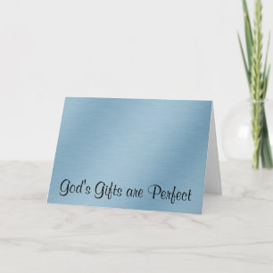 Cartes Pour Fêtes Annuelles Les cadeaux de Dieu sont bon et parfait 1h17 de