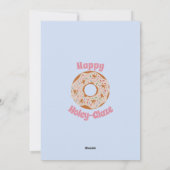 Cartes Pour Fêtes Annuelles Les calories de Noël ne comptent pas (Dos)