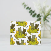 Cartes Pour Fêtes Annuelles Les chatons d'olive (Debout devant)