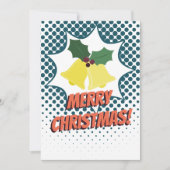 Cartes Pour Fêtes Annuelles Les cloches de Noël dans la bulle éclatante (Devant)