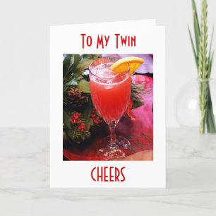 CARTES POUR FÊTES ANNUELLES LES COEURS ET L'AMOUR ***TWIN** CETTE NOËL