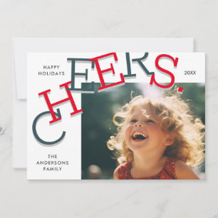 Cartes Pour Fêtes Annuelles LES COLORÉS ! Noël de vacances simples