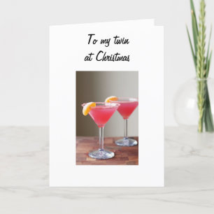 CARTES POUR FÊTES ANNUELLES LES COULEURS À MON VIN À NOËL