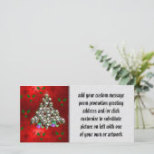 Cartes Pour Fêtes Annuelles Les crânes de Noël (Debout devant)