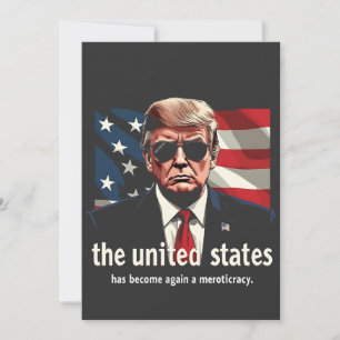 Cartes Pour Fêtes Annuelles Les Etats-Unis sont à nouveau devenus une méritocr