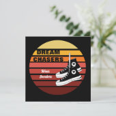 Cartes Pour Fêtes Annuelles Les faiseurs de rêves portent des Baskets (Debout devant)