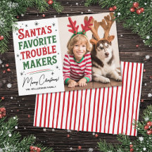 Les Fauteurs de Trouble Favoris du Père Noël Funny