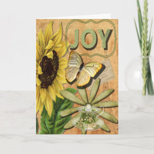 Cartes Pour Fêtes Annuelles Les Greetings de Joy Collage
