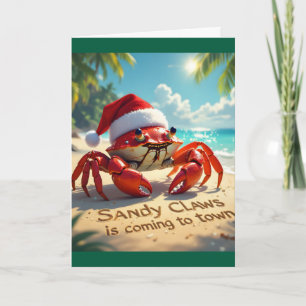 Cartes Pour Fêtes Annuelles Les griffes de sable arrivent en ville