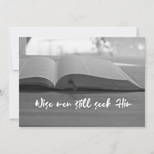 Cartes Pour Fêtes Annuelles Les Hommes Sages Lui Demandent Encore Noël