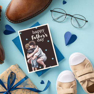 Cartes Pour Fêtes Annuelles Les Hugs Pour La Meilleure Fête des pères Papa Jam