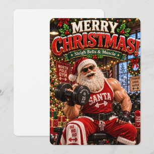 Cartes Pour Fêtes Annuelles Les joyeuses aventures du Père Noël Grelots et m