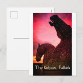 Cartes Pour Fêtes Annuelles Les Kelpies à Falkirk (Devant / Derrière)