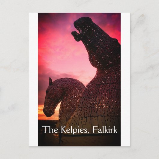 Cartes Pour Fêtes Annuelles Les Kelpies à Falkirk (Devant)