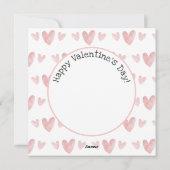 Cartes Pour Fêtes Annuelles Les Léopards de neige vous aiment plus Valentin (Dos)