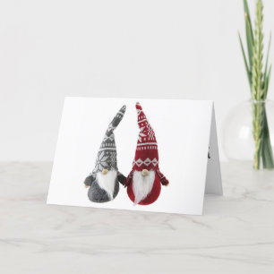 CARTES POUR FÊTES ANNUELLES LES LUTINS NE POUVAIENT ATTENDRE POUR DIRE "JOYEUX