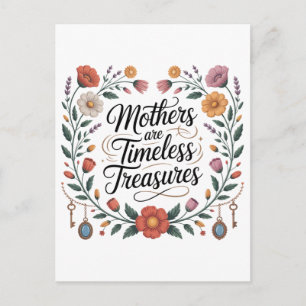 Cartes Pour Fêtes Annuelles Les mères sont des trésors intemporels