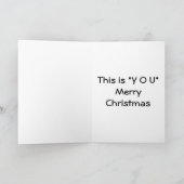 CARTES POUR FÊTES ANNUELLES LES NOMBREUSES CHOSES QUE J'AIME À PROPOS DE *LUI* (Intérieur)