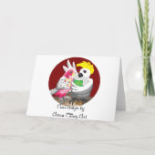 Cartes Pour Fêtes Annuelles Les oiseaux australiens sont si beaux (Dos)