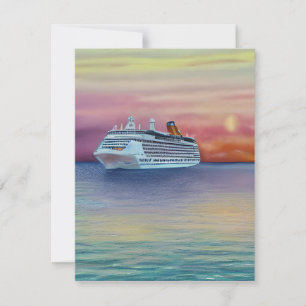 Cartes Pour Fêtes Annuelles Les paquebots de croisière offrent un moyen luxueu