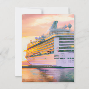 Cartes Pour Fêtes Annuelles Les paquebots de croisière offrent un moyen luxueu