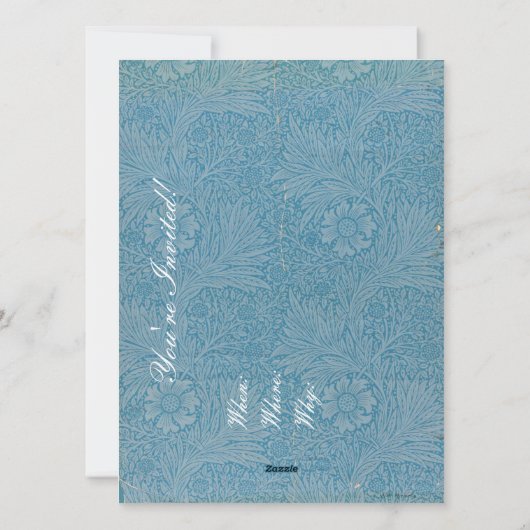 Cartes Pour Fêtes Annuelles Les perdrix dans un arbre fleuri (Dos)