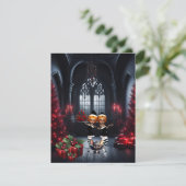 Cartes Pour Fêtes Annuelles Les petits elfes noirs fêtent Noël (Debout devant)