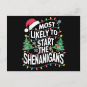 Cartes Pour Fêtes Annuelles Les Plus Susceptibles De Commencer Les Shenanigans (Devant)