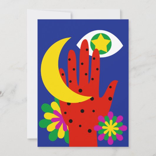 Cartes Pour Fêtes Annuelles Les rêves célestes (Devant)