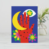 Cartes Pour Fêtes Annuelles Les rêves célestes (Debout devant)