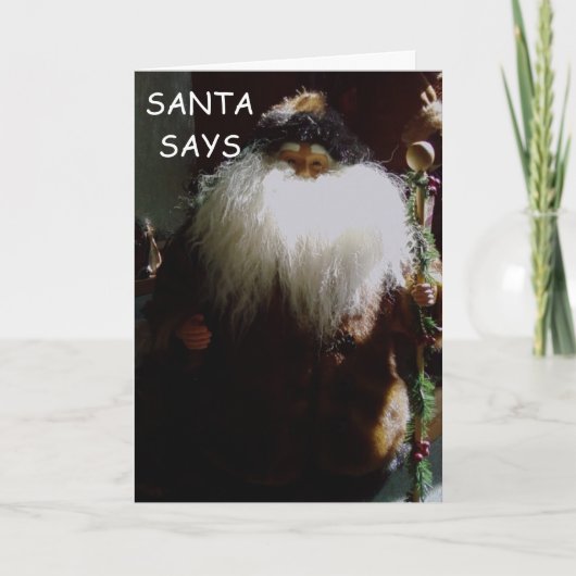 CARTES POUR FÊTES ANNUELLES LES RÊVES DE NOËL DEVIENNENT VRAIS (Devant)