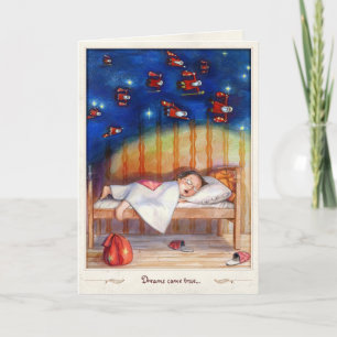 Cartes Pour Fêtes Annuelles Les rêves deviennent réalité