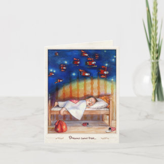 Cartes Pour Fêtes Annuelles Les rêves deviennent réalité