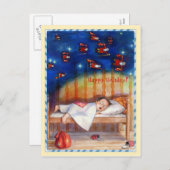 Cartes Pour Fêtes Annuelles Les rêves viennent true_pc (Devant / Derrière)