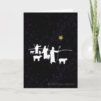 Cartes Pour Fêtes Annuelles Les sages le cherchent