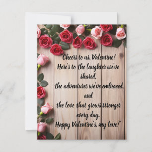 Cartes Pour Fêtes Annuelles Les salutations expressives de la Saint Valentin