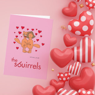 Cartes Pour Fêtes Annuelles Les Sbuirrels Ed et Mary Valentine