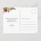 Cartes Pour Fêtes Annuelles Les Voeux Chauds De Floride (Dos)