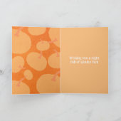 Cartes Pour Fêtes Annuelles Les vœux d'Halloween de la louve sorcière (Intérieur)