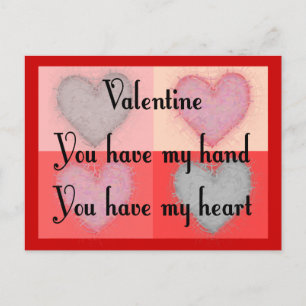 Cartes Pour Fêtes Annuelles Lesbian Valentine Cadeaux "You Have My Heart"