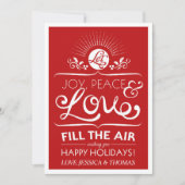 Cartes Pour Fêtes Annuelles Let Joy (Devant)