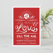 Cartes Pour Fêtes Annuelles Let Joy (Debout devant)