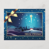 Cartes Pour Fêtes Annuelles L'étoile de Bethléem. Noël (Devant)