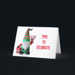 CARTES POUR FÊTES ANNUELLES LET'S EAT, LET'S DRINK & LET'S BE MERRY<br><div class="desc">THANK YOU FOR STOPPING BY ONE OF MY EIGHT STORES!</div>
